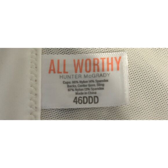 All Worthy Bra Size 46DDD - Picture 3 of 4